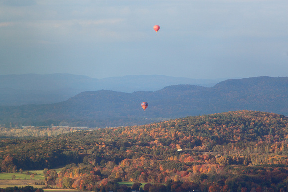 Mount Holyoke Connecticut Valley and Balloons
