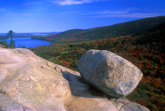 Acadia National Park Bubble Rock Autumn