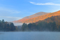 Emerald Lake Autumn Fog