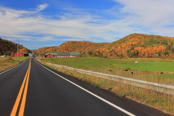 Colrain Route 112 Scenic Byway Fall Foliage