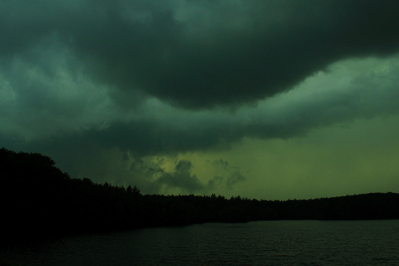 Thunderstorm over Lake