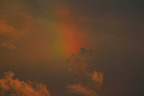 Rainbow in Thunderstorm