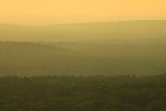 Mount Agamenticus Western Maine Sunset