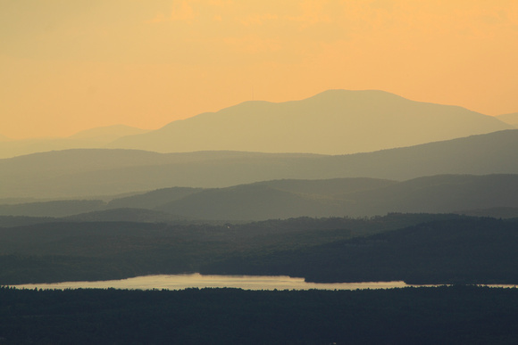 Mount Kearsarge View of Lake Sunapee and Mount Ascutney