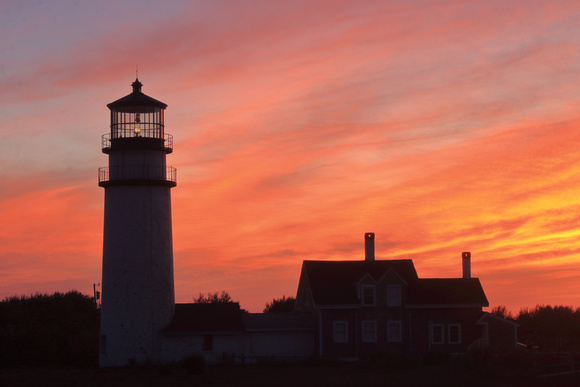 Highland Lighthouse Sunset