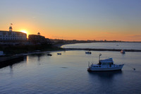 Block Island Waterfront Sunset
