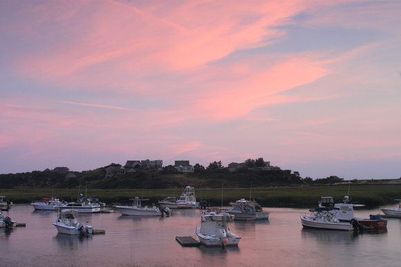 Pamet Harbor Sunset Clouds