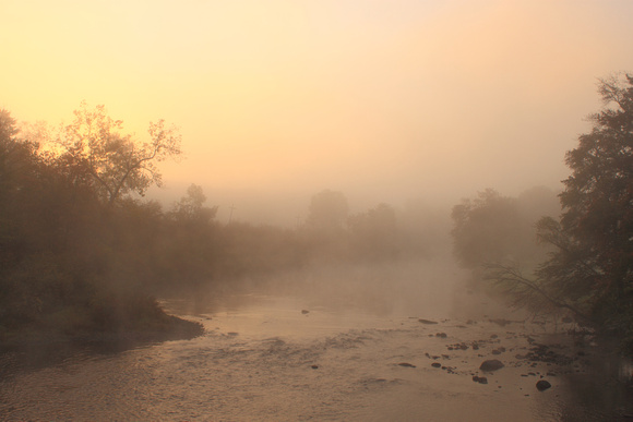 Millers River Foggy Sunrise