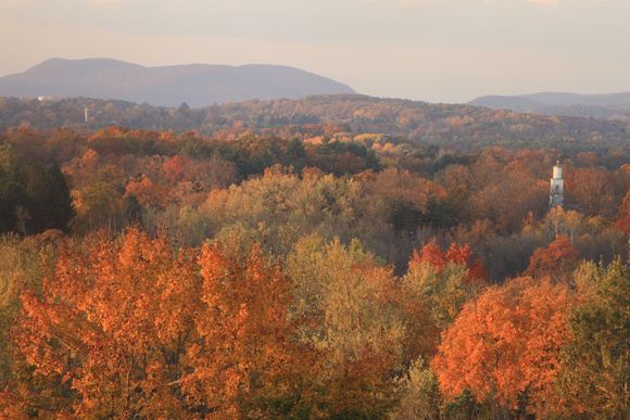 Mount Pollux Autumn View South Amherst