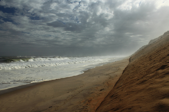 White Crest Beach Surf after Hurricane Sandy