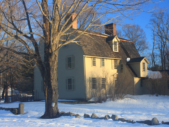 Old Manse Concord Winter