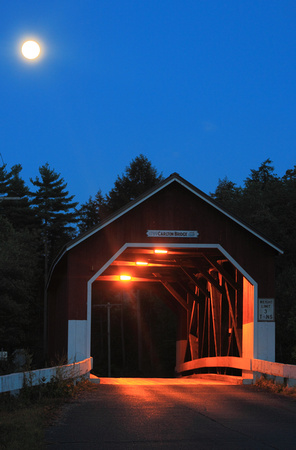 Carleton Covered Bridge Full Moon