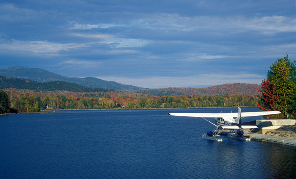 Moosehead Lake and seaplane