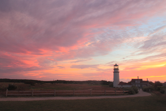 Highland Lighthouse Sunset 2439