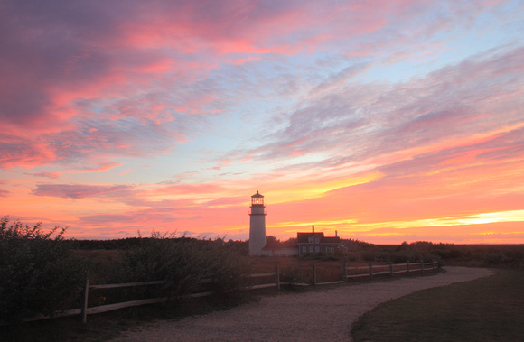 Highland Lighthouse Sunset