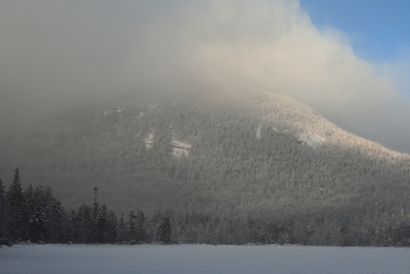 Lonesome Lake Clouds over Cannon Mountain