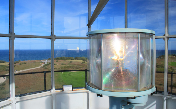 Highland Lighthouse Lamp and Tower View