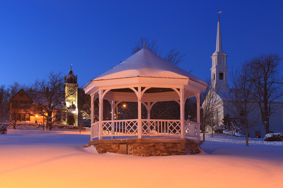 Princeton Common in Winter