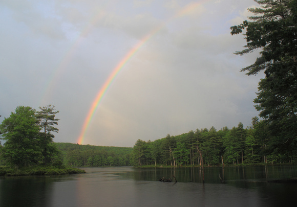 Harvard Pond Rainbow