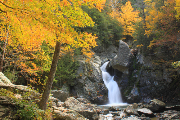 Bash Bish Falls single cascade
