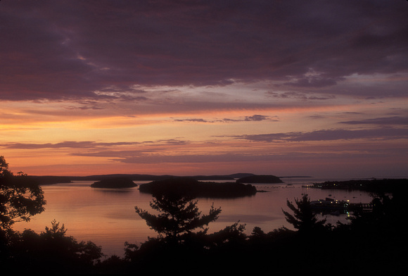 Acadia National Park Frenchman Bay Dawn