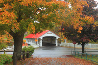 Ashuelot Covered Bridge Fall Foliage