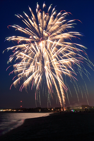 Yarmouth Summer Fest Fireworks 8765