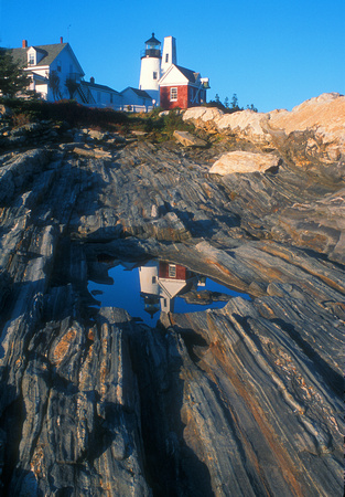 Pemaquid Point Lighthouse reflection
