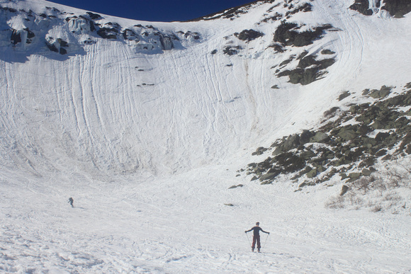 Mount Washington Tuckermans Ravine Skiiers