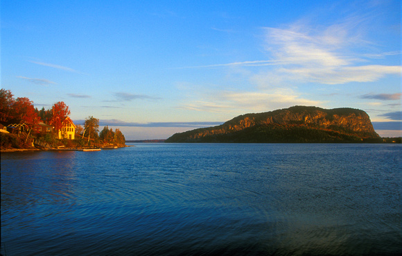 Moosehead Lake Mount Kineo and Rockwood