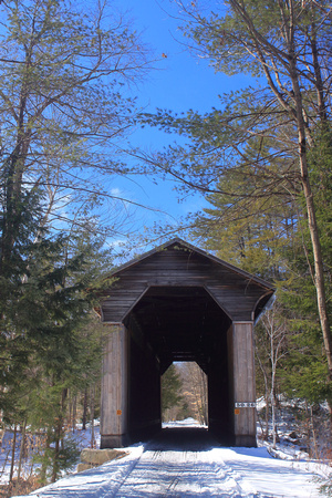 Sugar River Rail Trail Covered Railroad Bridge
