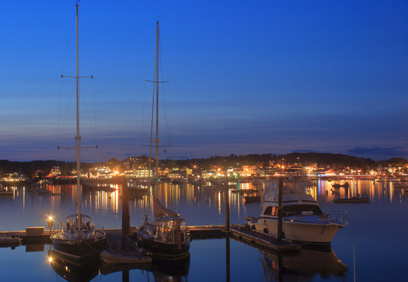 Boothbay Harbor at Twilight