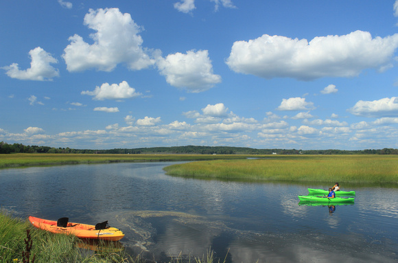 Scarborough Marsh and Kayaks