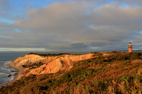 Aquinnah Cliffs and Lighthouse Sunset