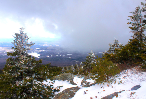 Mount Monadnock Winter Storm