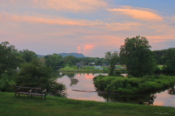 Smith College Paradise Pond Sunset