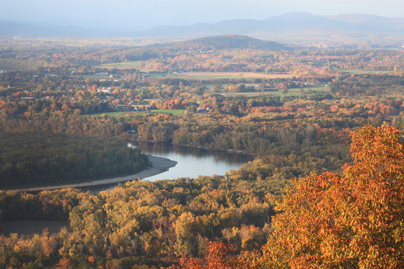 Mount Holyoke Connecticut River Fall Foliage