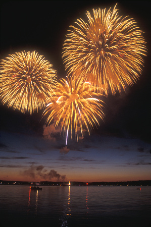Lake Champlain Fireworks