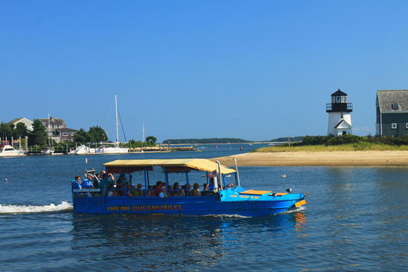 Hyannis Harbor Duck Boat and Lighthouse