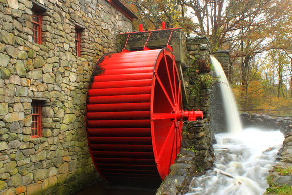 Sudbury Grist Mill Water Wheel
