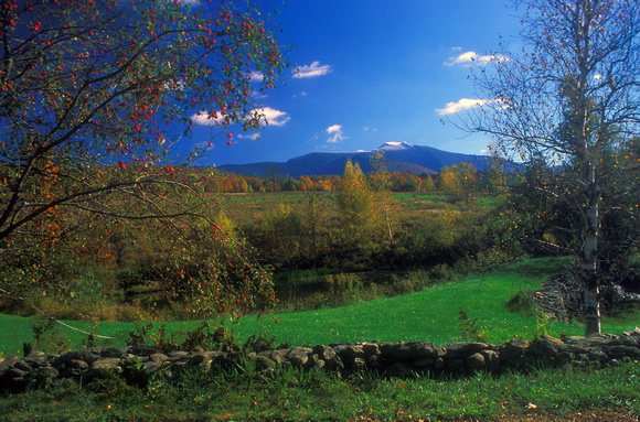Mount Mansfield and Farm