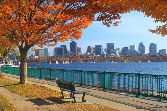 Boston Charles River Autumn