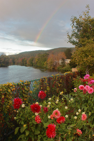 Bridge of Flowers Autumn Rainbow