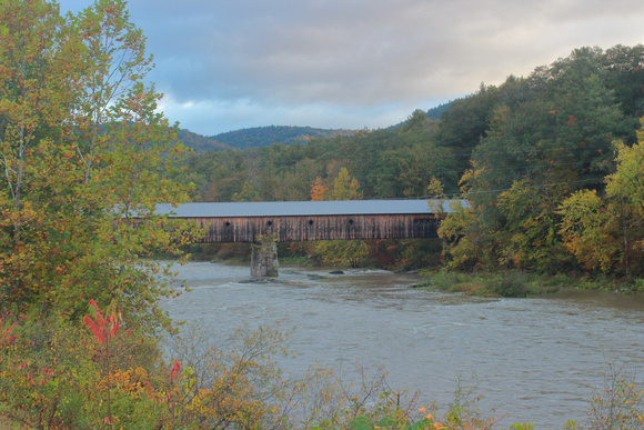 West Dummerston Covered Bridge and West River