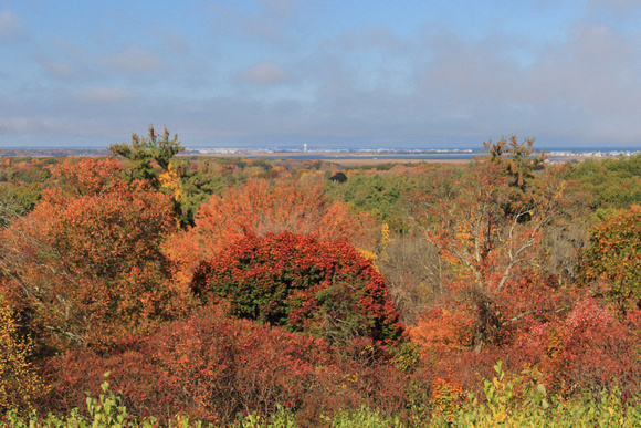 Old Town Hill Summit View in Autumn