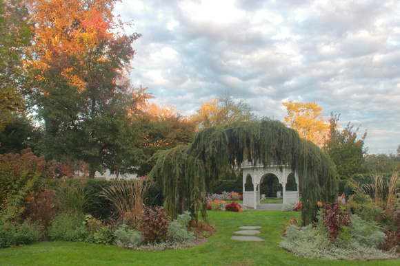 Smith College Capen Garden in Autumn