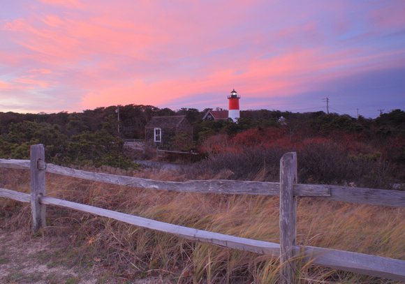 Nauset Lighthouse November Sunset 6077