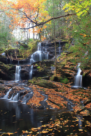 Garwin Falls in Autumn