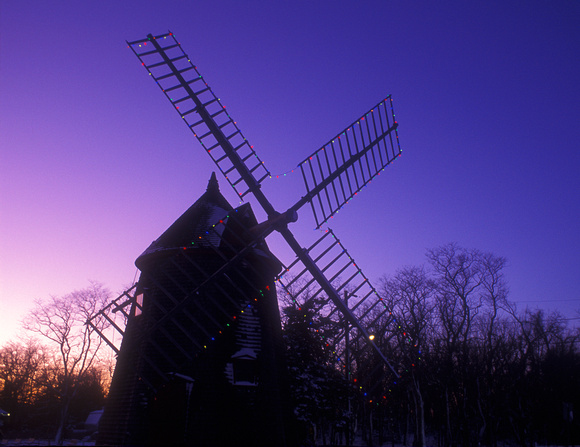 Eastham Windmill Holiday Lights