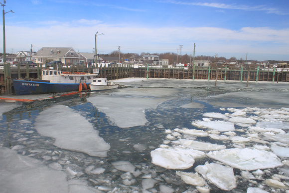 Wellfleet Harbor Ice March 2015